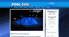 Desktop Screenshot of poolcityindy.com